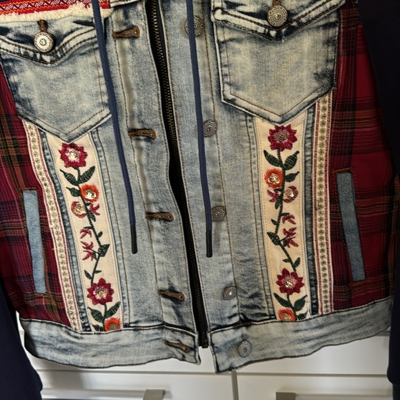 Desigual Jeans jacket with hood - Picture 4 of 4